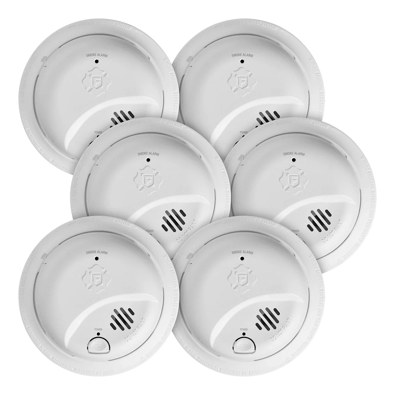 1046838 Smoke Alarm, Ionization Sensor, White - First Alert