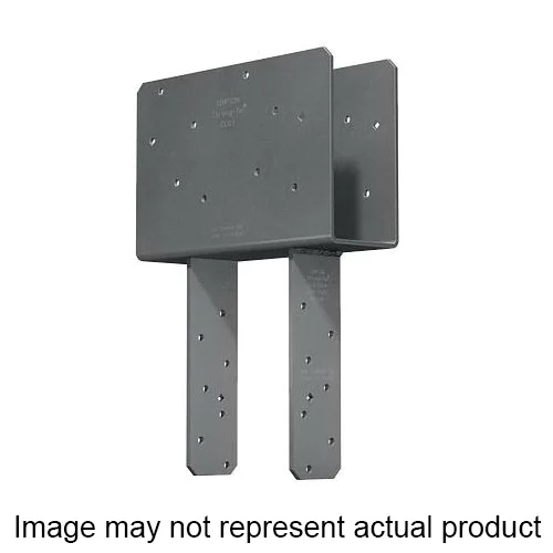 CCQ86SDS2.5 Column Cap, 11 in L, 5-1/2 in W, Stainless Steel, Gray Paint