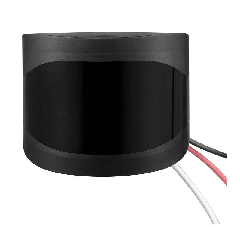 17000184 Flood Light Replacement Sensor, 240 deg Detection, Black - globe