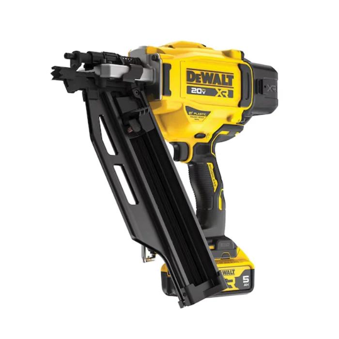 DCN920P1 Cordless Nailer Kit, Battery Included, 20 V, 5 Ah, 36 Nails Magazine, 21 deg Collation - DEWALT