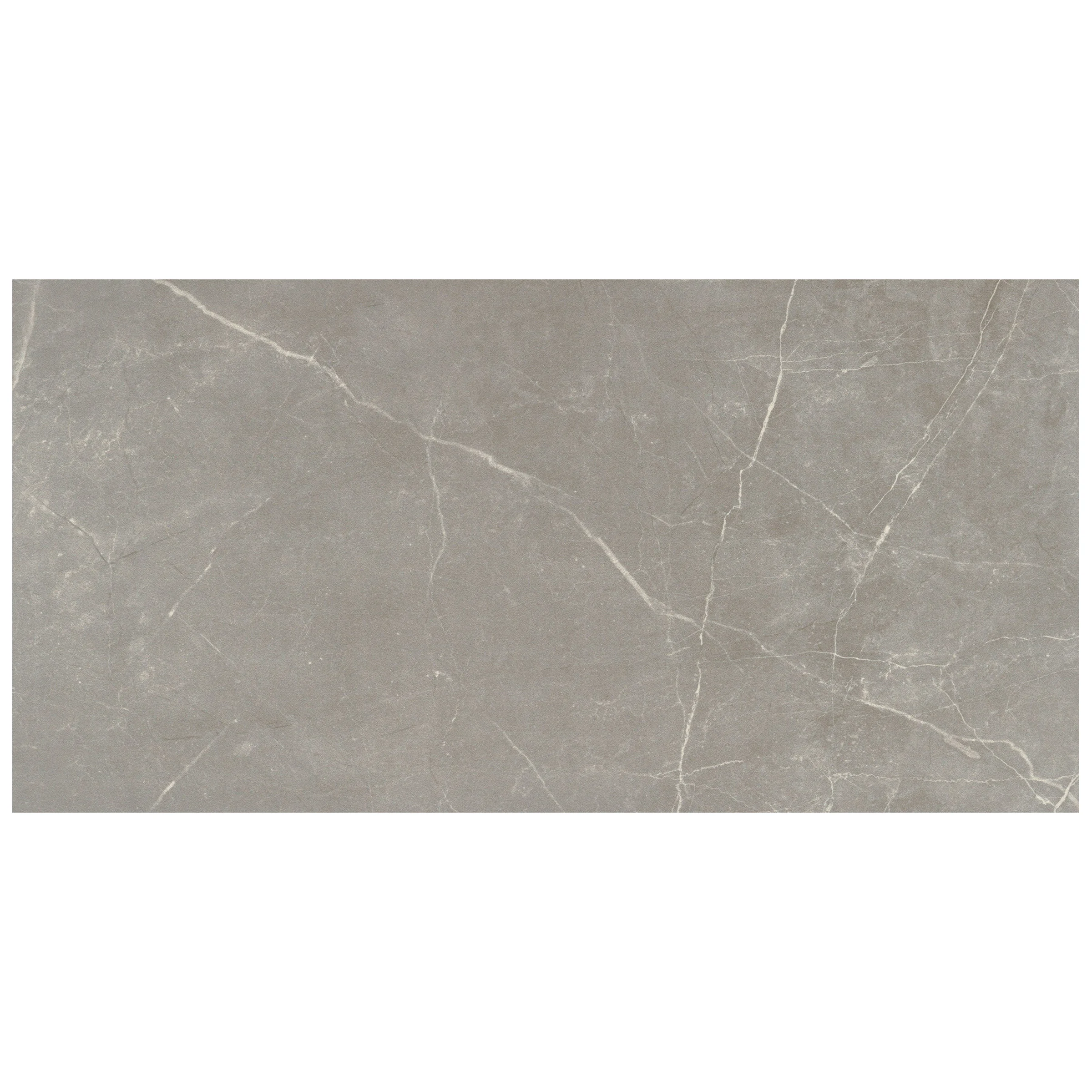 Sterlina II Series F20STERDO1224 Porcelain Tile, 24 in L Tile, 12 in W Tile, Rectified Edge, Dove - Emser Tile