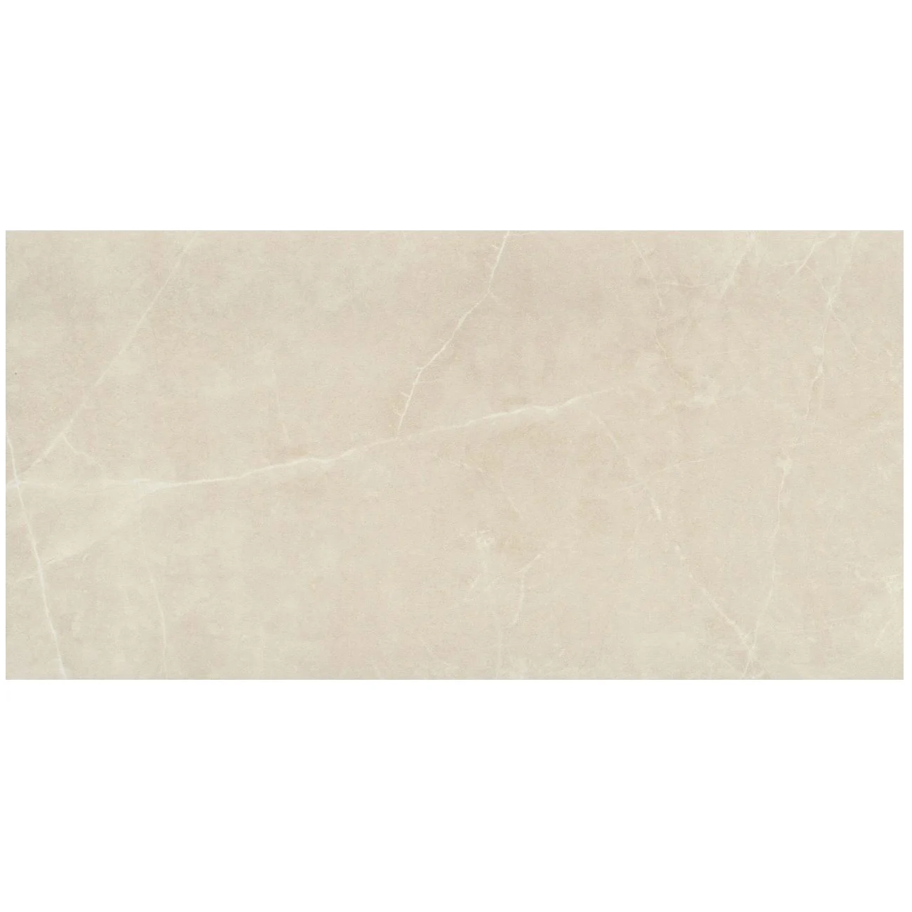 Sterlina II Series F20STERIV1224 Porcelain Tile, 24 in L Tile, 12 in W Tile, Rectified Edge, Ivory - Emser Tile