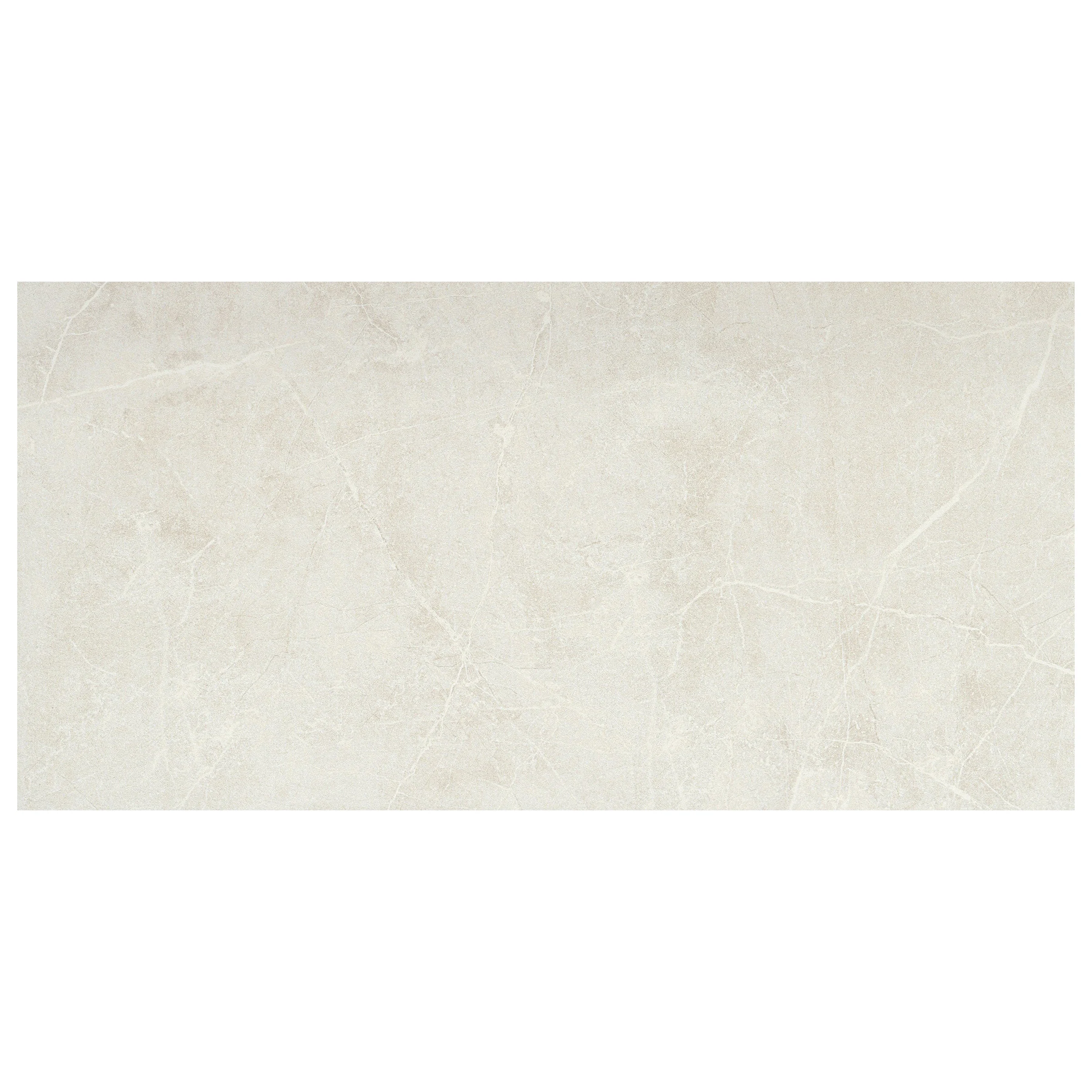 Sterlina II Series F20STERSI1224 Porcelain Tile, 24 in L Tile, 12 in W Tile, Rectified Edge, Silver - Emser Tile