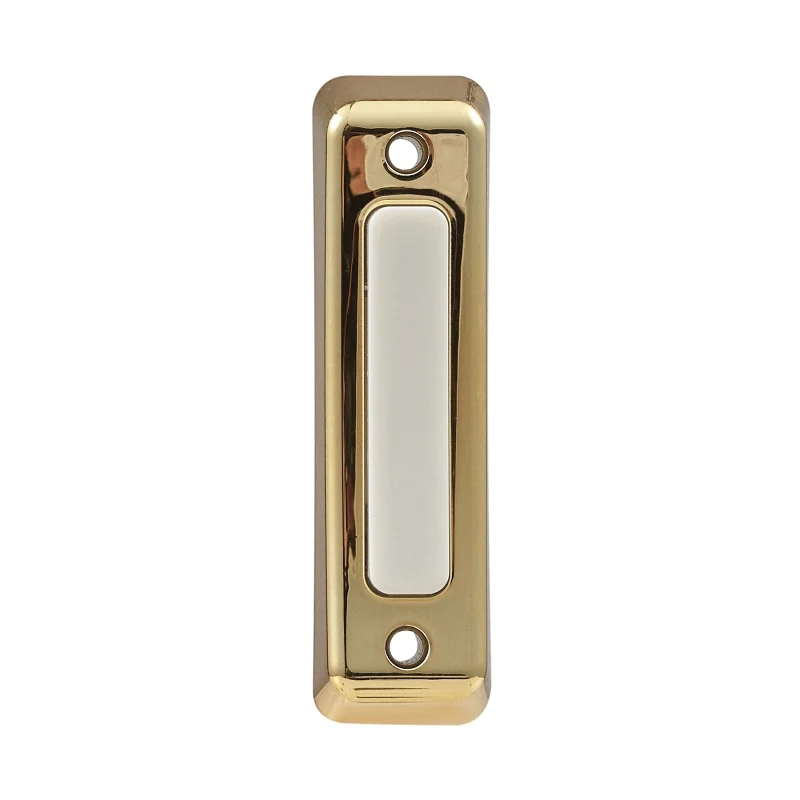 18000112 Classic Style Pushbutton Doorbell, Wired - Heath Zenith