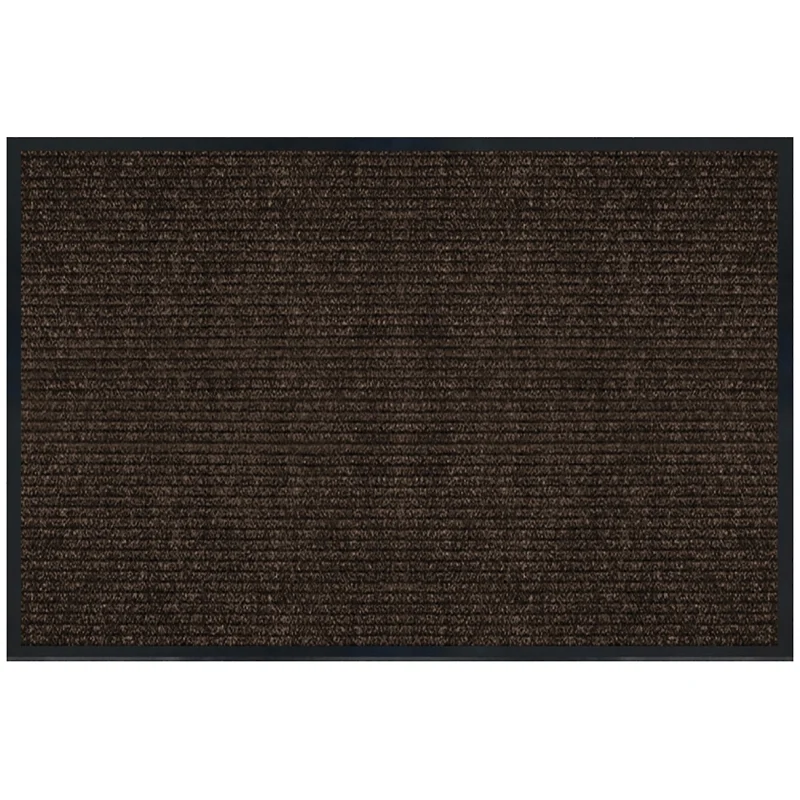 1005405US Floor Mat, 5 in L, 2 in W, Rectangular, Warwick Pattern, Polypropylene Surface, Assorted - Multy Home