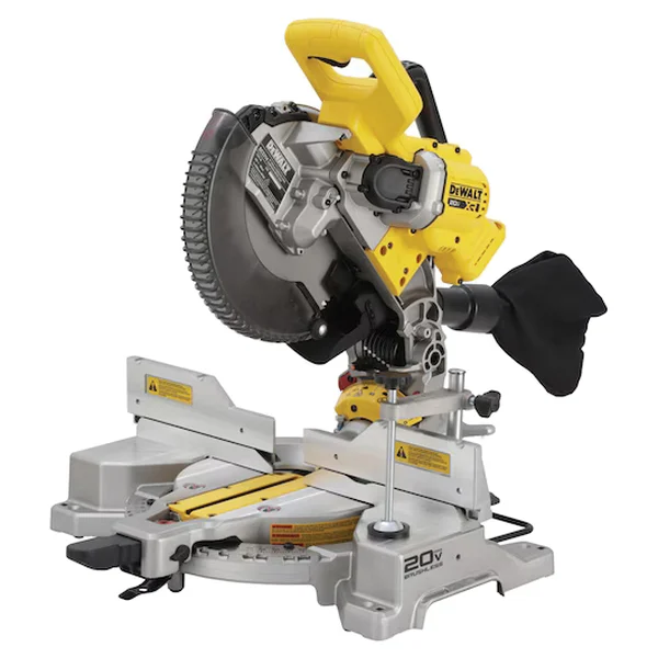 20V MAX XR DCS714B Cordless Double Bevel Fixed Miter Saw, 20 V, 10 in Dia Blade, TOOL ONLY - DEWALT