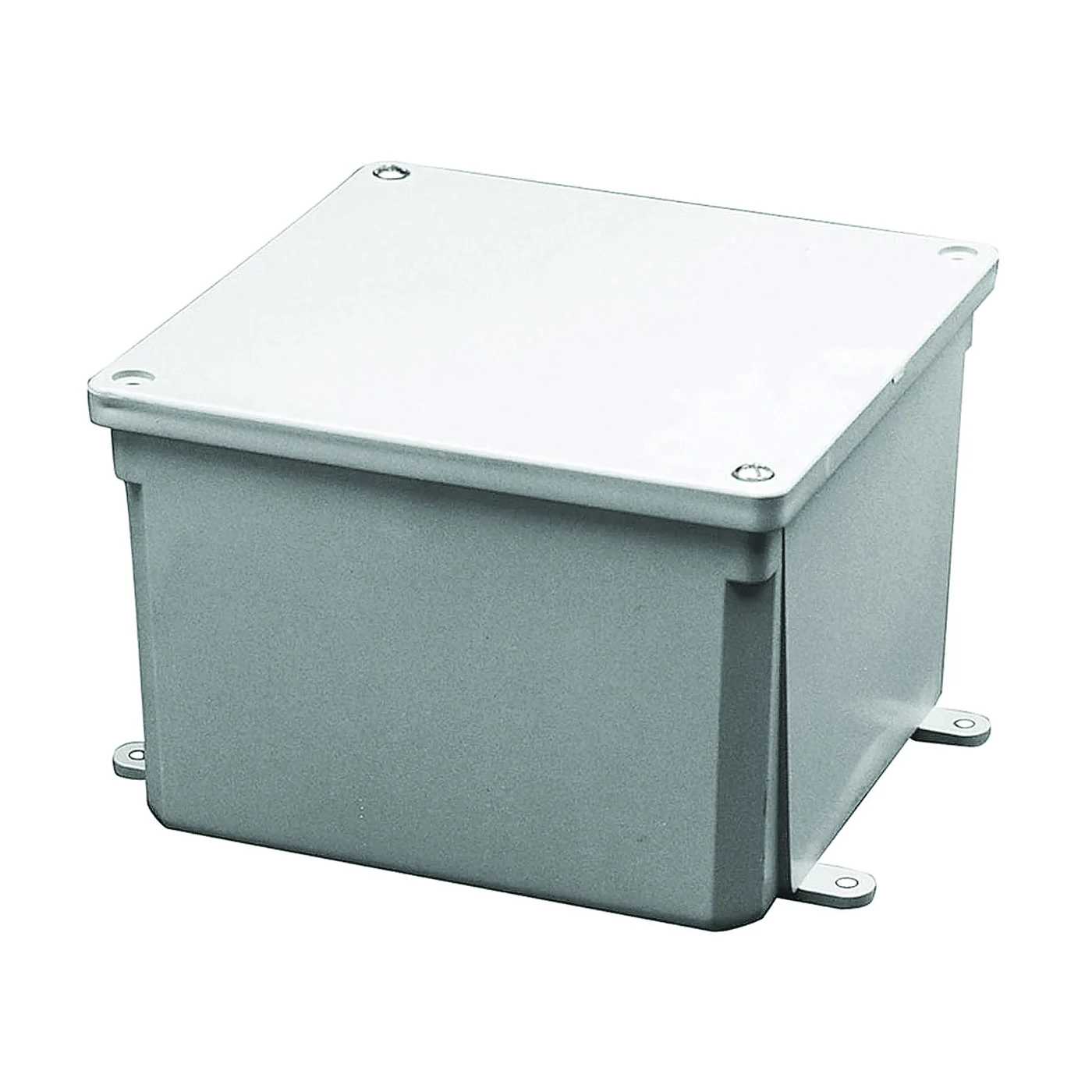 E989R Molded Junction Box, PVC, Gray - Carlon
