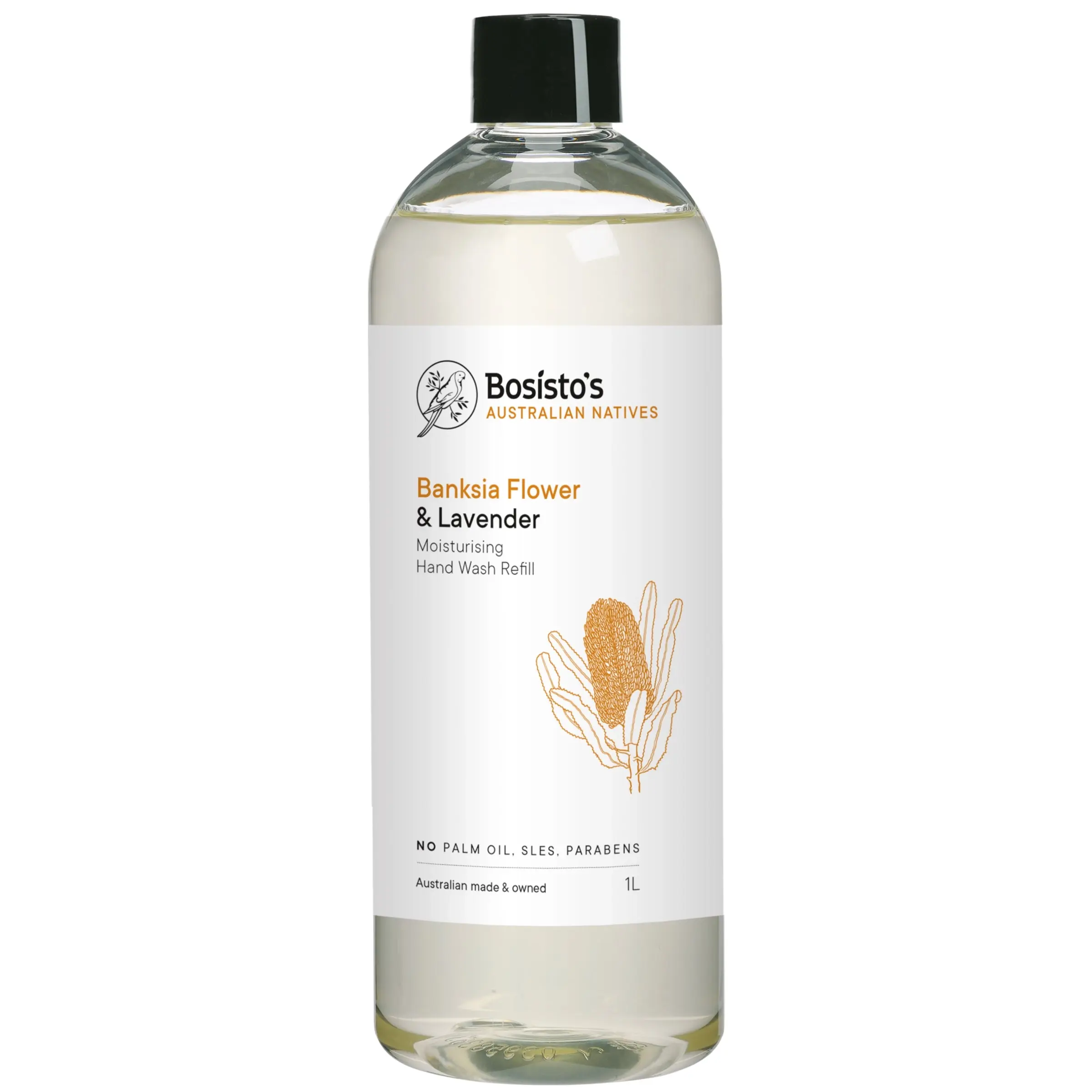 Bosistos Flower and Lavender Moisturising Hand Wash 1 Litre - Health