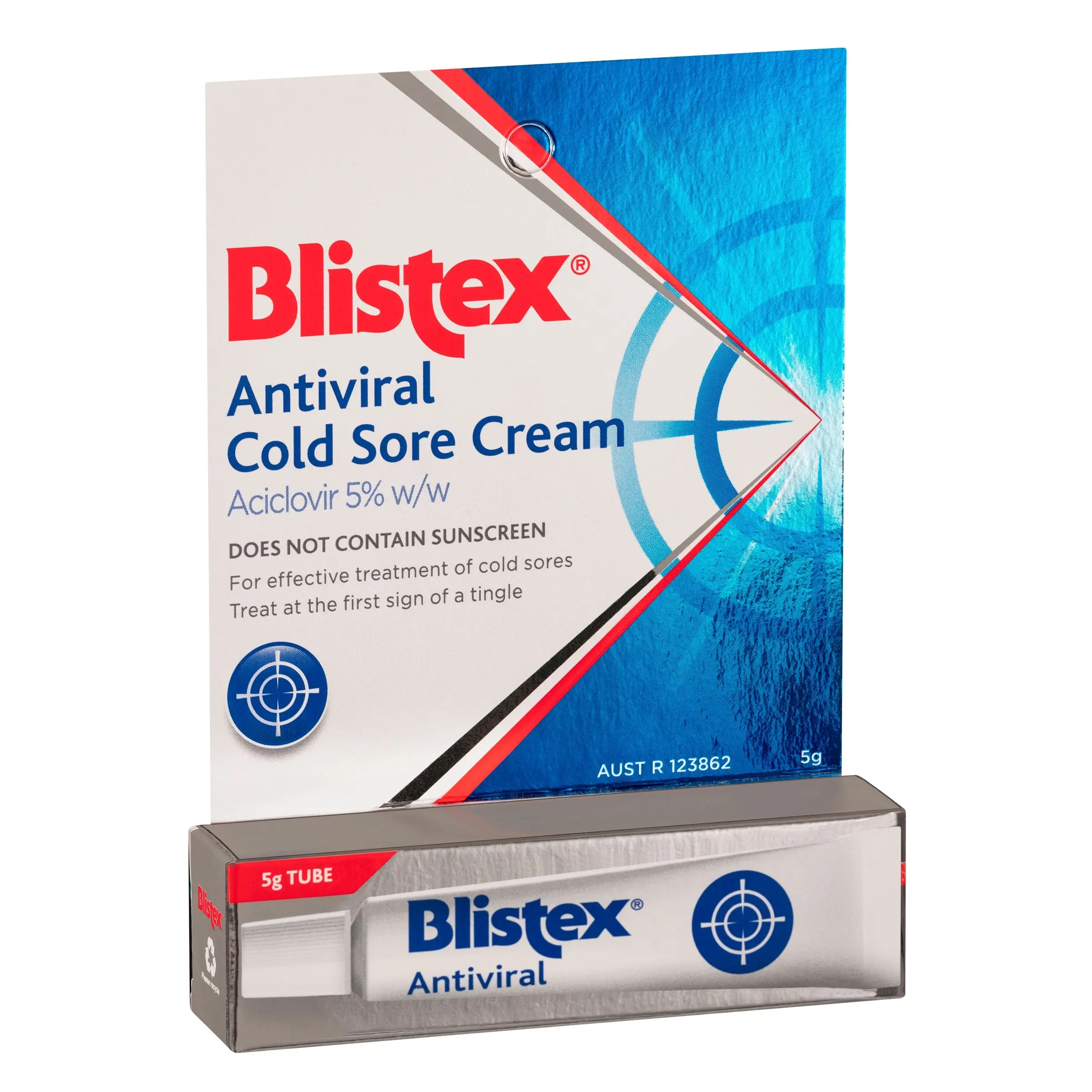 Blistex Antiviral Cold Sore Cream 5g - Health