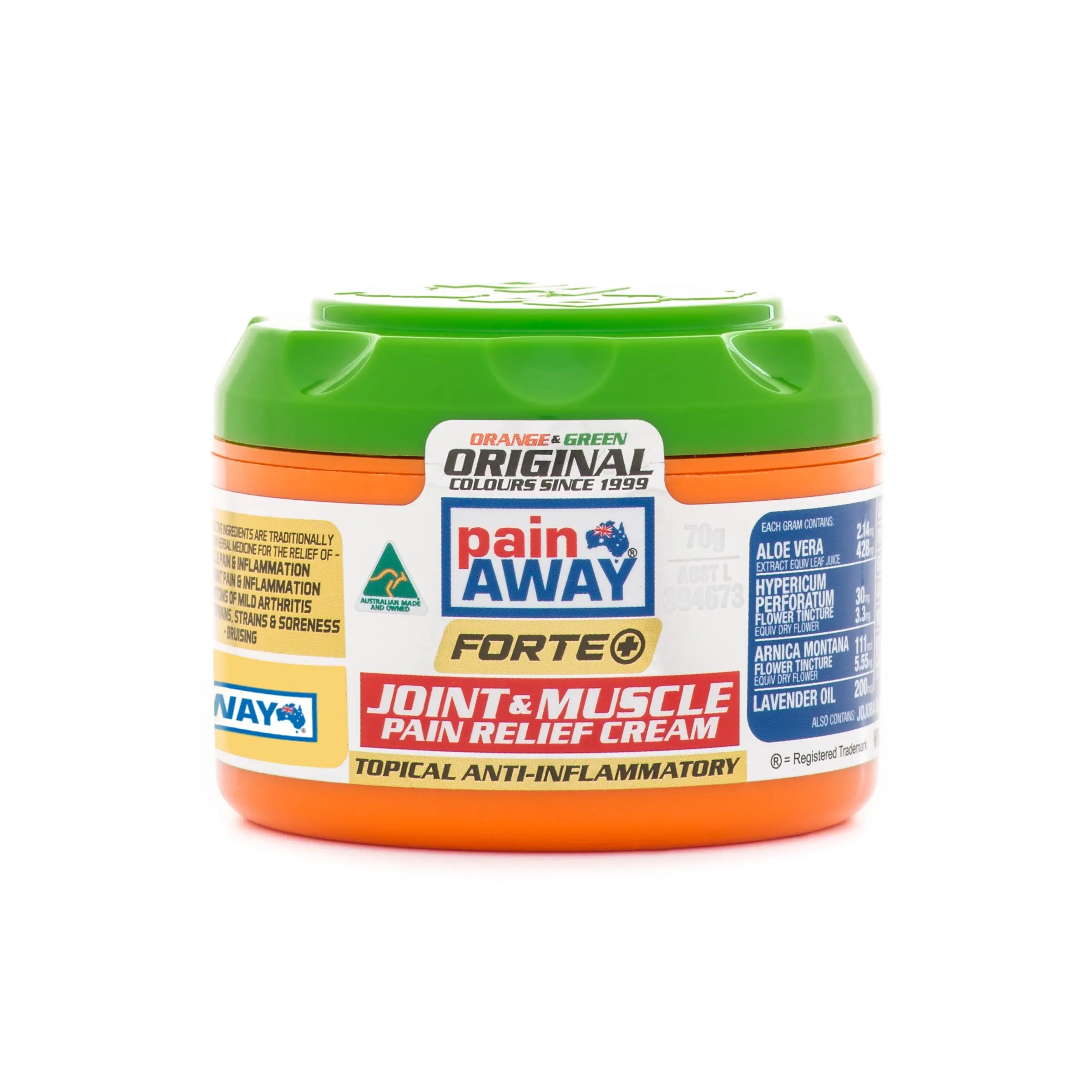 Pain Away Forte + Arthritis Pain Relief Cream 70g - Health