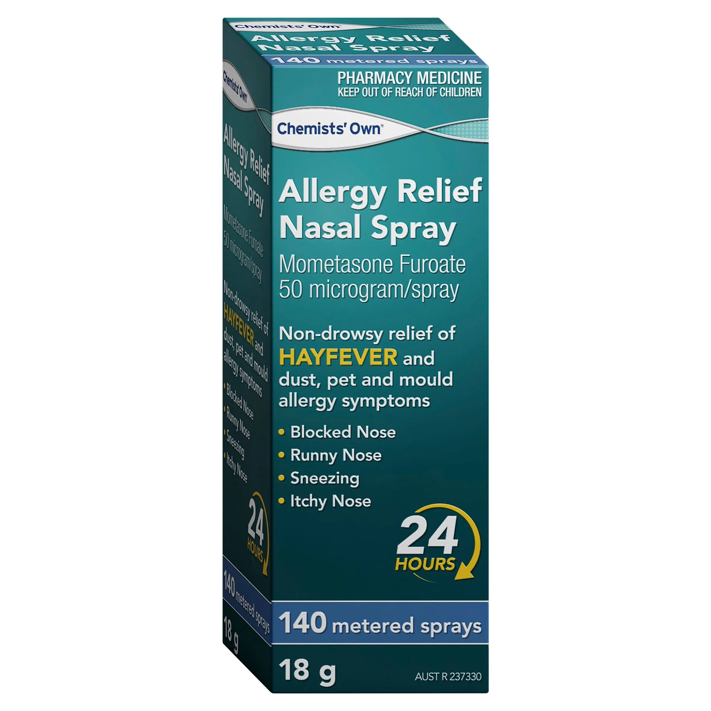 Chemists' Own Mometasone Nasal Spray Allergy Relief 140 Spray (Generic of Nasonex) - Health