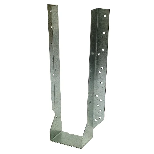 HU Series HU416 Joist Hanger, 13-21/32 in H, 2-1/2 in D, 3-9/16 in W, Steel, Galvanized