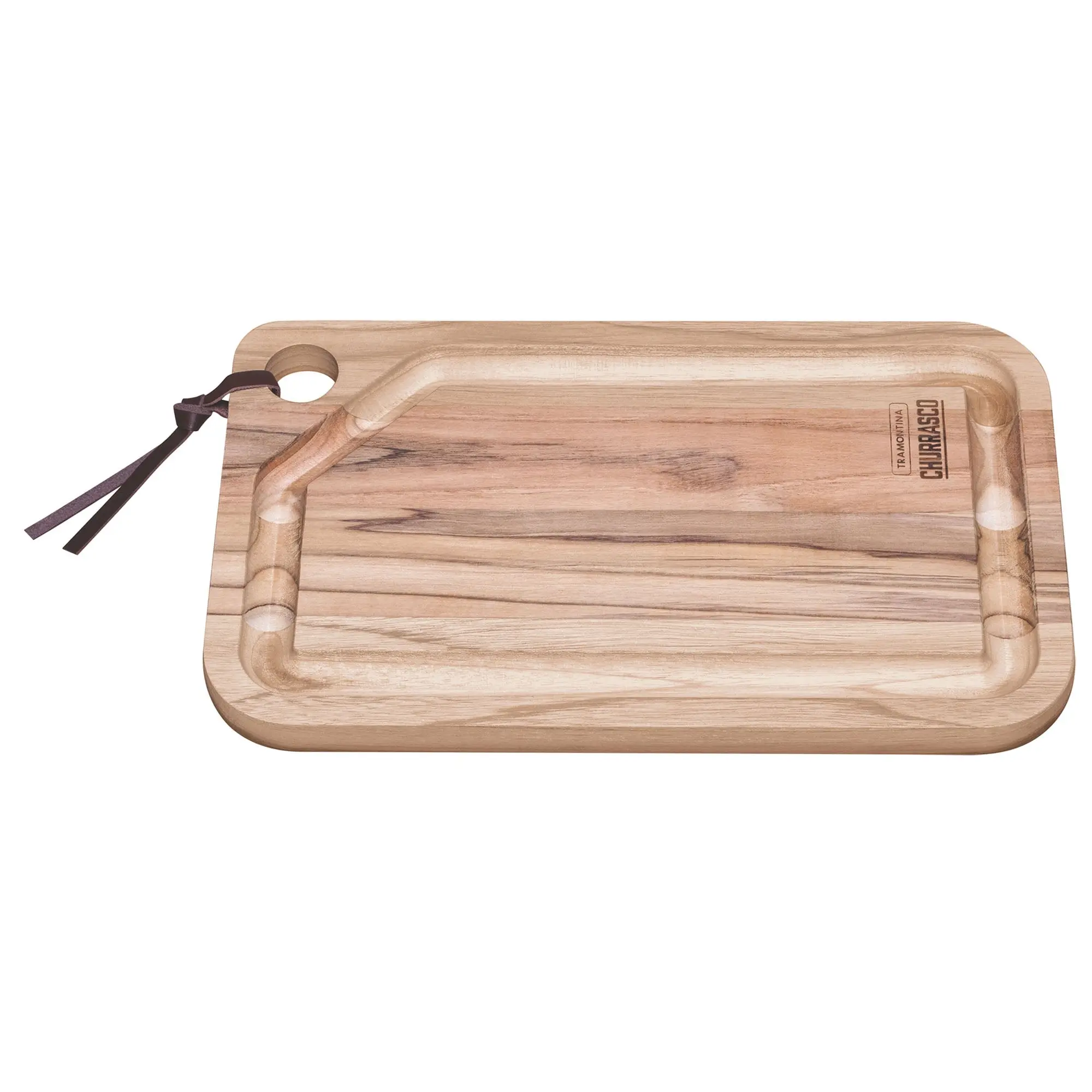 Teak Wood Chopping Board, 33x20cm - Home & Garden