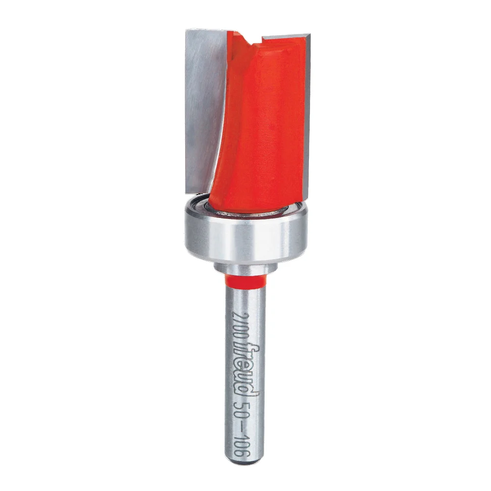 50-106 Series Router Bit, 3/4 in Dia, 2-5/8 in OAL, 1/4 in Dia Shank, Carbide