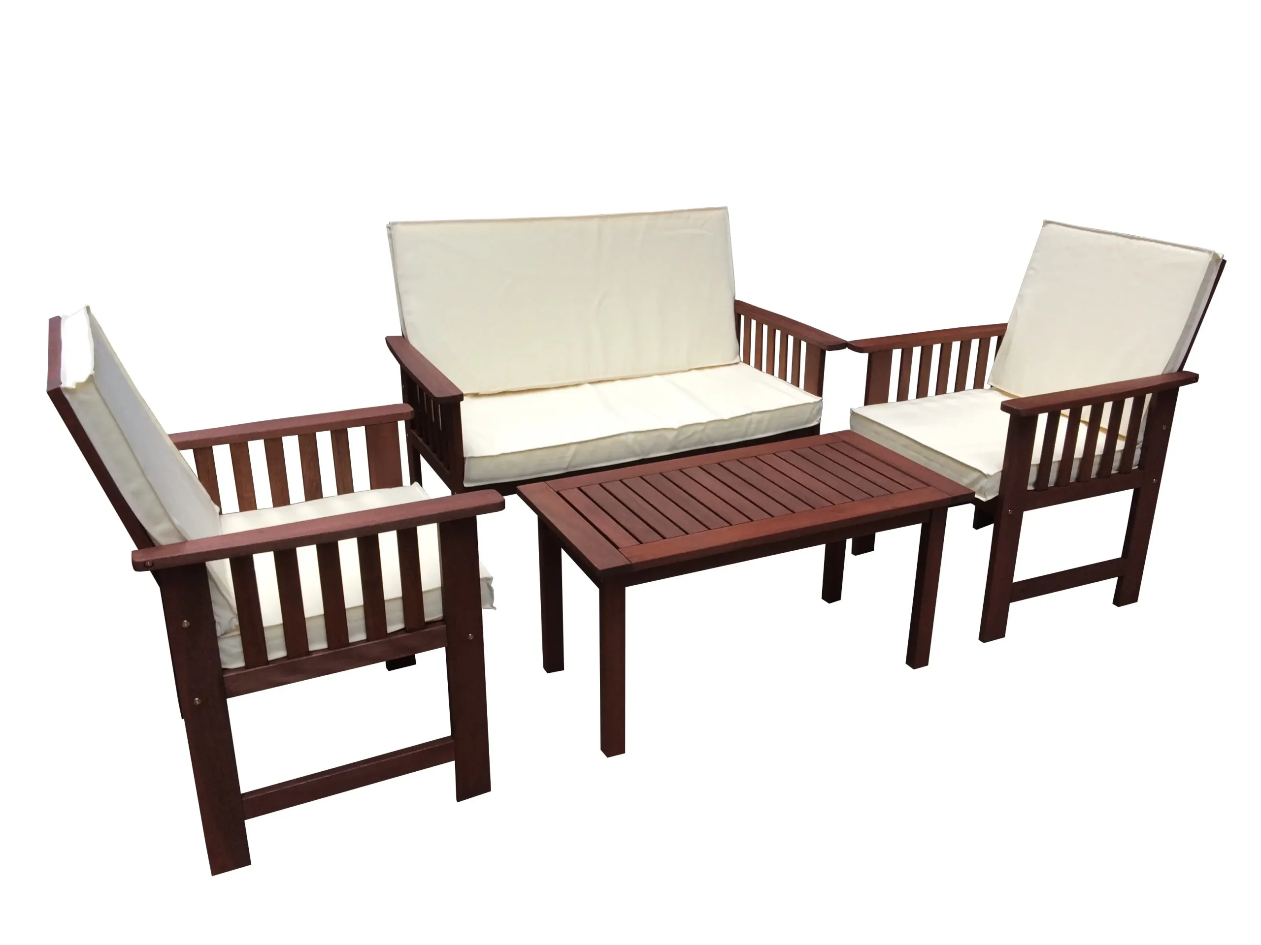 Matahari 4pc Lounge Setting with Cushions - Furniture