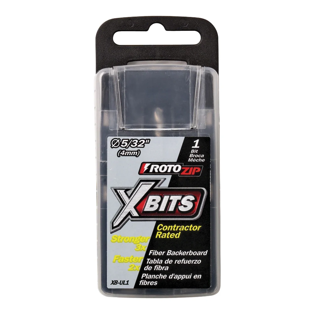 XB-UL1 Underlayment Bit, 5/32 in Dia, 2-1/2 in L, 1 in L Flute, 5/32 in Dia Shank, Carbide/Steel