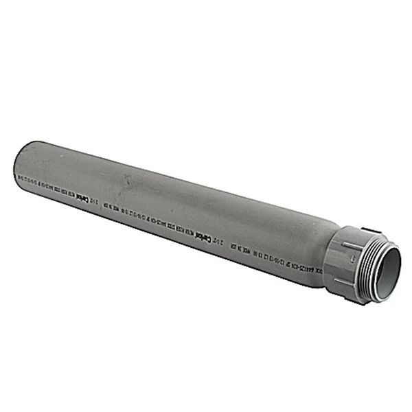 E954JXX Slip Meter Riser, NPT, PVC, Gray - Carlon