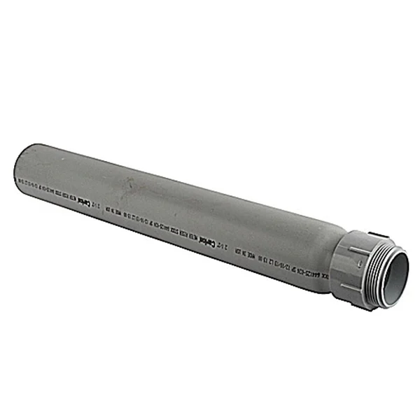 E954LXX Slip Meter Riser, NPT, Gray - Carlon