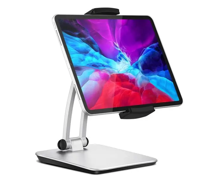 Aluminum Foldable Tablet Phone Stand Holder adjustable for 4-13.5 inch tablet