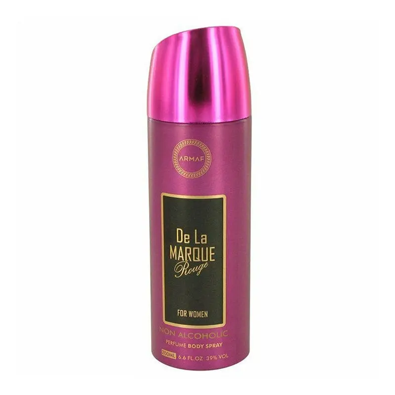 Armaf De La Marque Rouge Perfume Body Spray (Non Alcoholic) 200ml (L) - Beauty