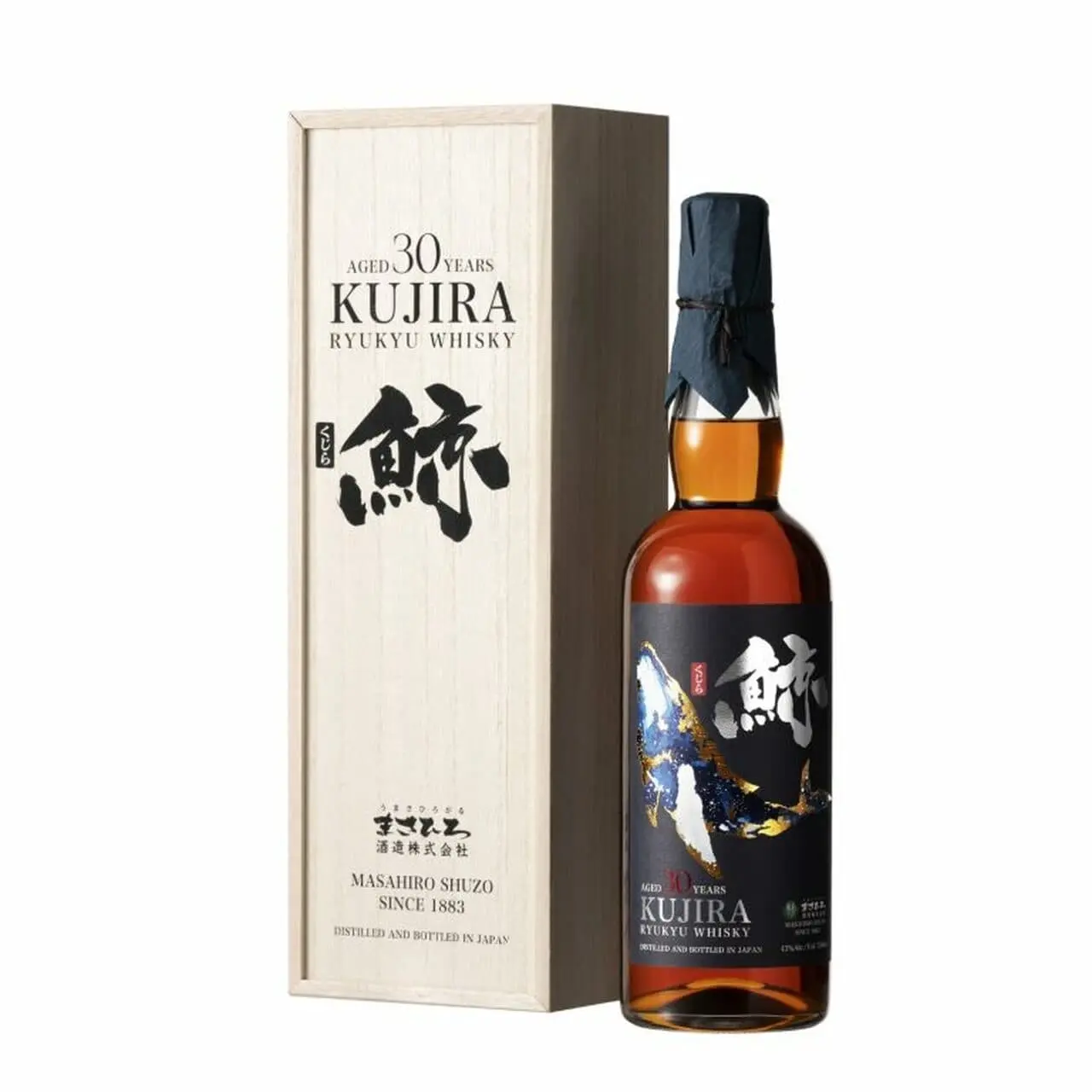 Kujira Ryukyu 30 Years Old Japanese Whisky 750ml - Alcohol