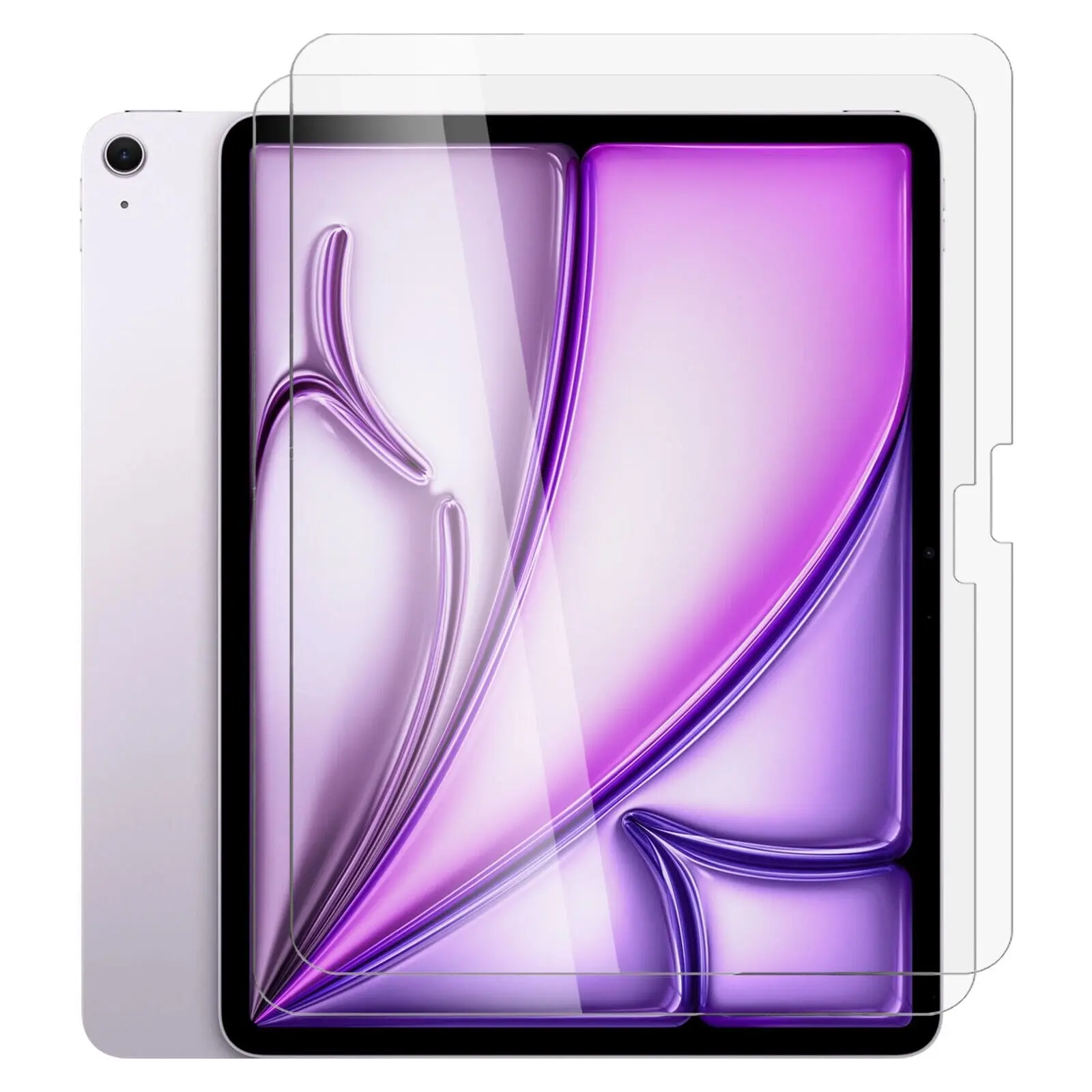 2x Tempered Glass Screen Protector for Apple iPad Air 13 Inch 6th Gen 2024 2025 Bulk Toughened Guard - Electronics