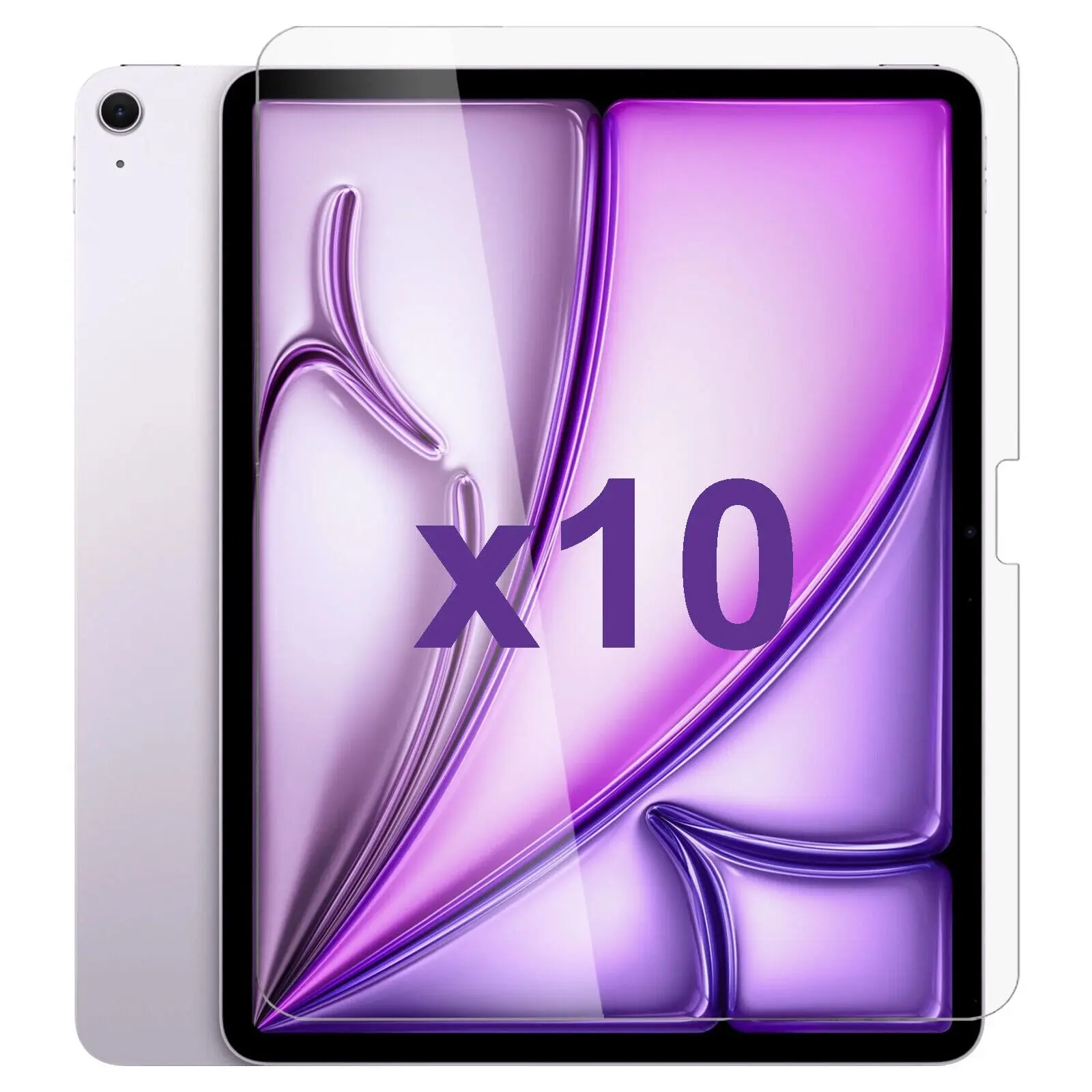 10x Tempered Glass Screen Protector for Apple iPad Air 13'' 6th Gen 2024 2025 Bulk Toughened Guard - Electronics