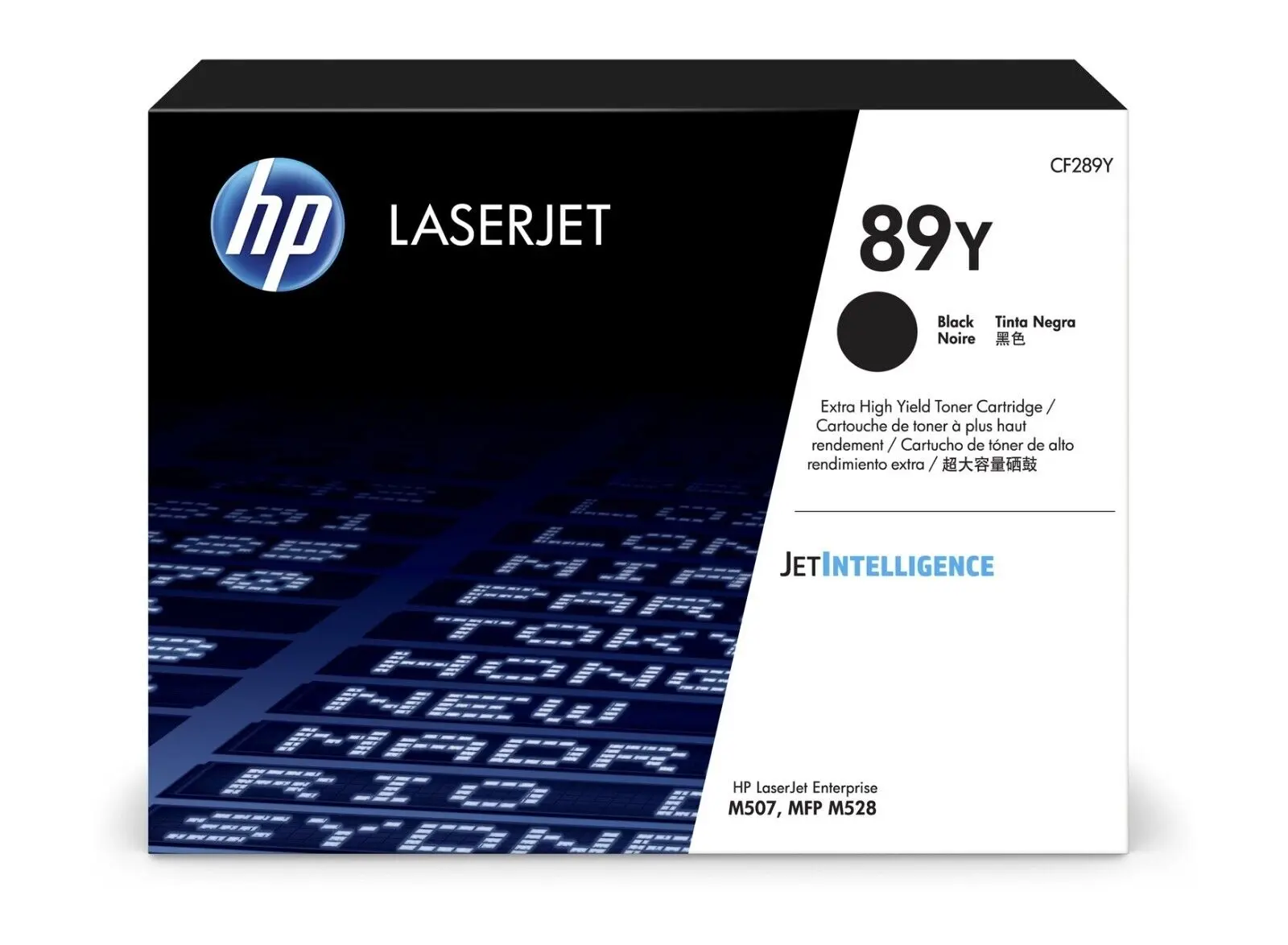 HP 89Y Extra High Yield Black Toner Ink Cartridge LaserJet CF289Y Genuine Original - Electronics
