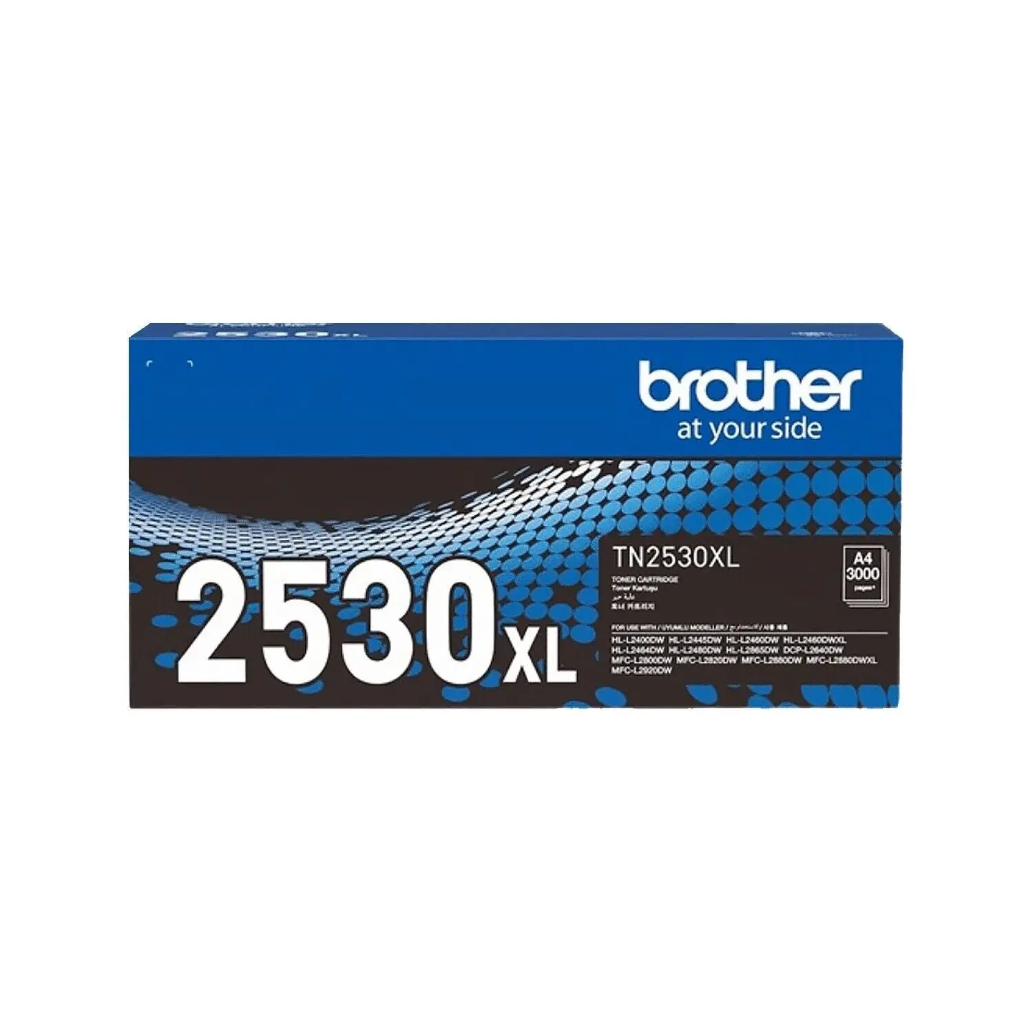 Brother TN2530XL Black High Yield Ink Cartridge Toner TN-2530XL Genuine Original
