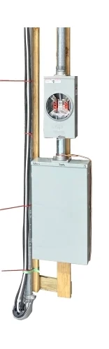 BBEC200A-19' Bluebonnet Electric 200 Amp Meter Loop With 19' Riser On Temporary Frame
