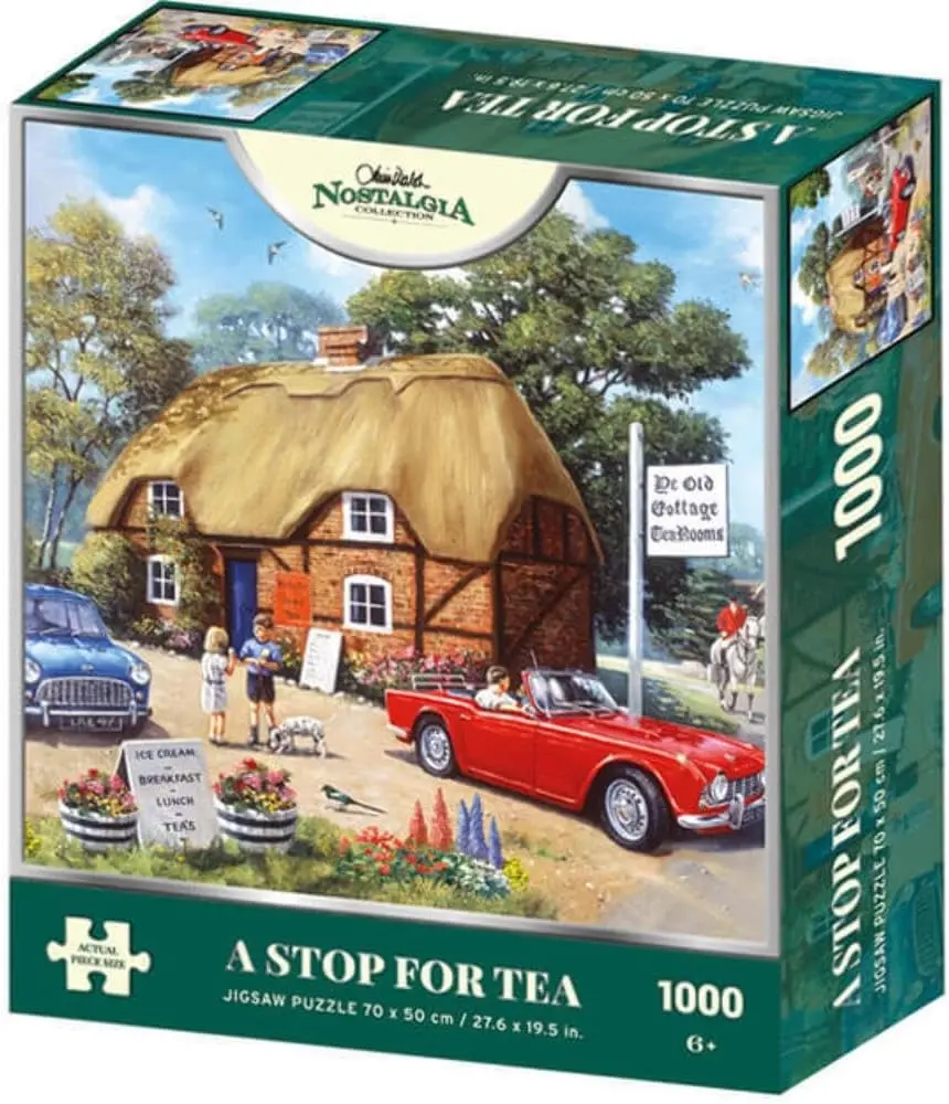 1000pc Nostalgia: A Stop For Tea - Toys & Games