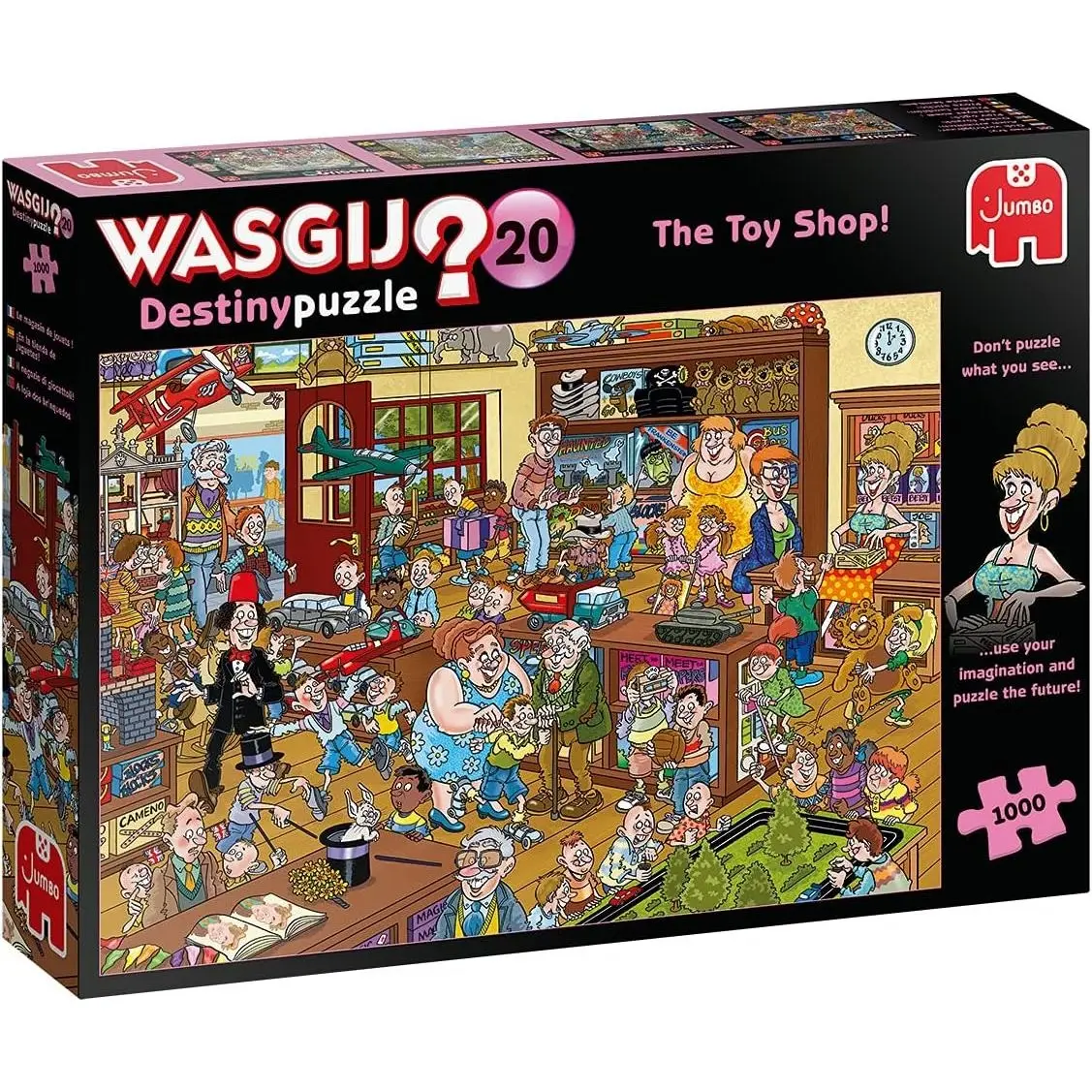 1000pc Wasgij? Destiny Puzzle #20: The Toy Shop! - Toys & Games