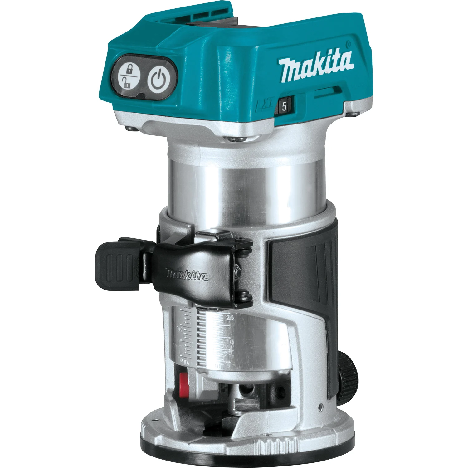 XTR01Z Compact Router, 18 V, 10,000 to 30,000 rpm Spindle - Makita