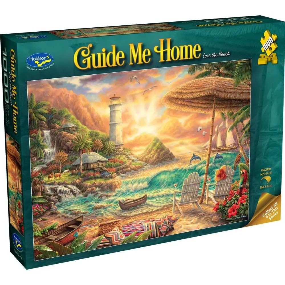 1000pc Guide Me Home: Love the Beach - Toys & Games