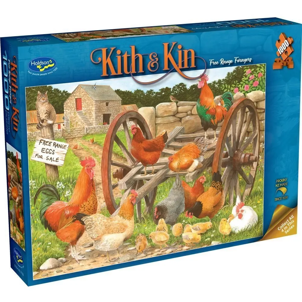 1000pc Kith & Kin: Free Range Foragers - Toys & Games