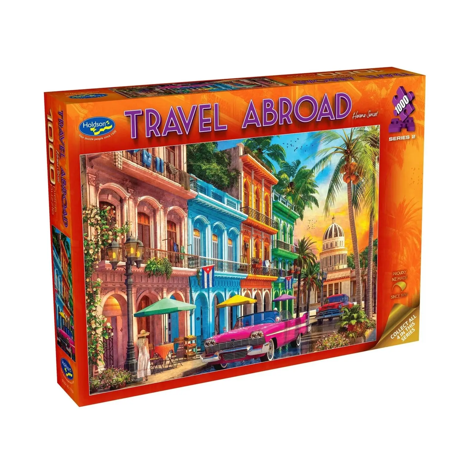 1000pc Travel Abroad 2: Havana Sunset - Toys & Games