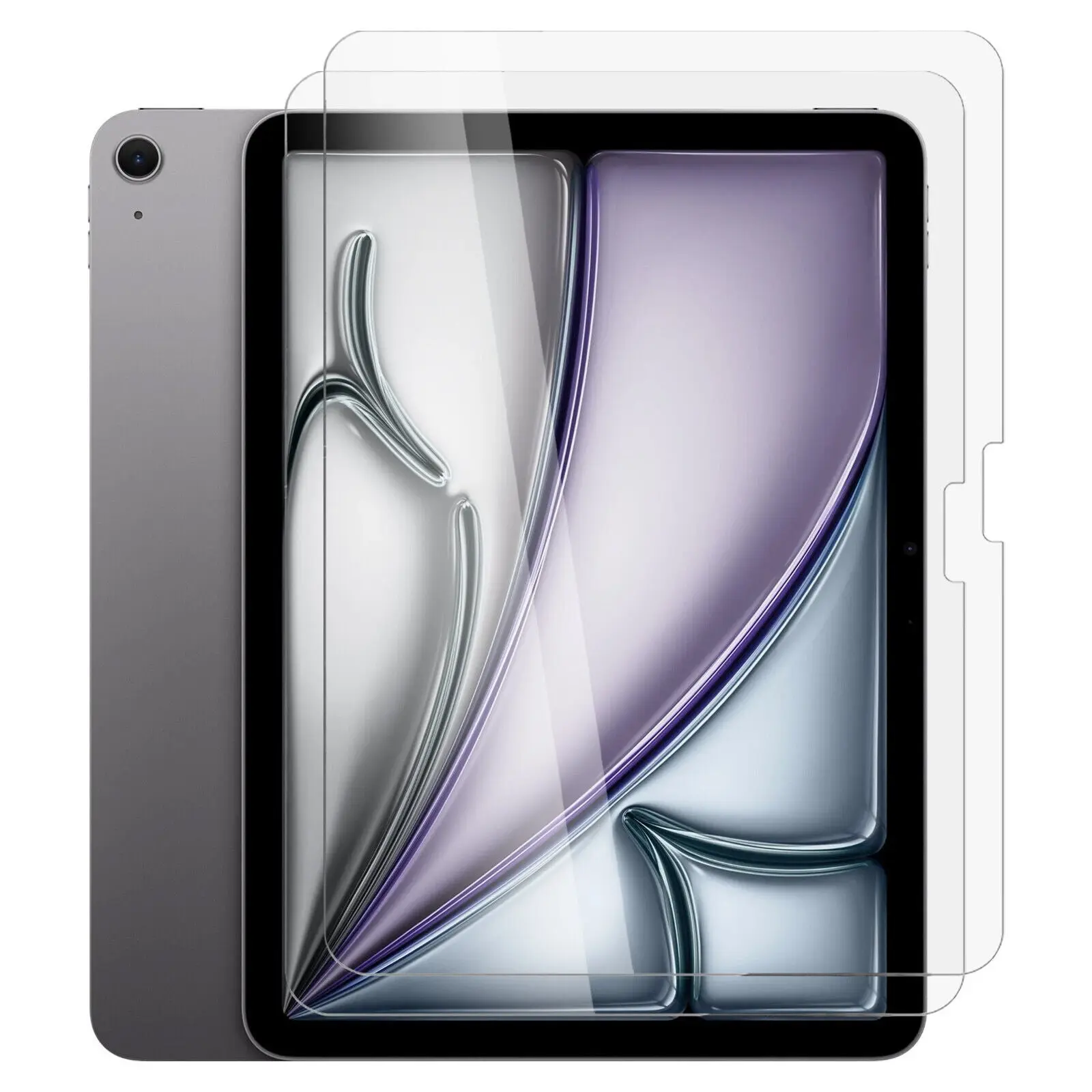 2x Tempered Glass Screen Protector for Apple iPad Air 11 Inch 6th Gen 2024 2025 Bulk Toughened Guard - Electronics