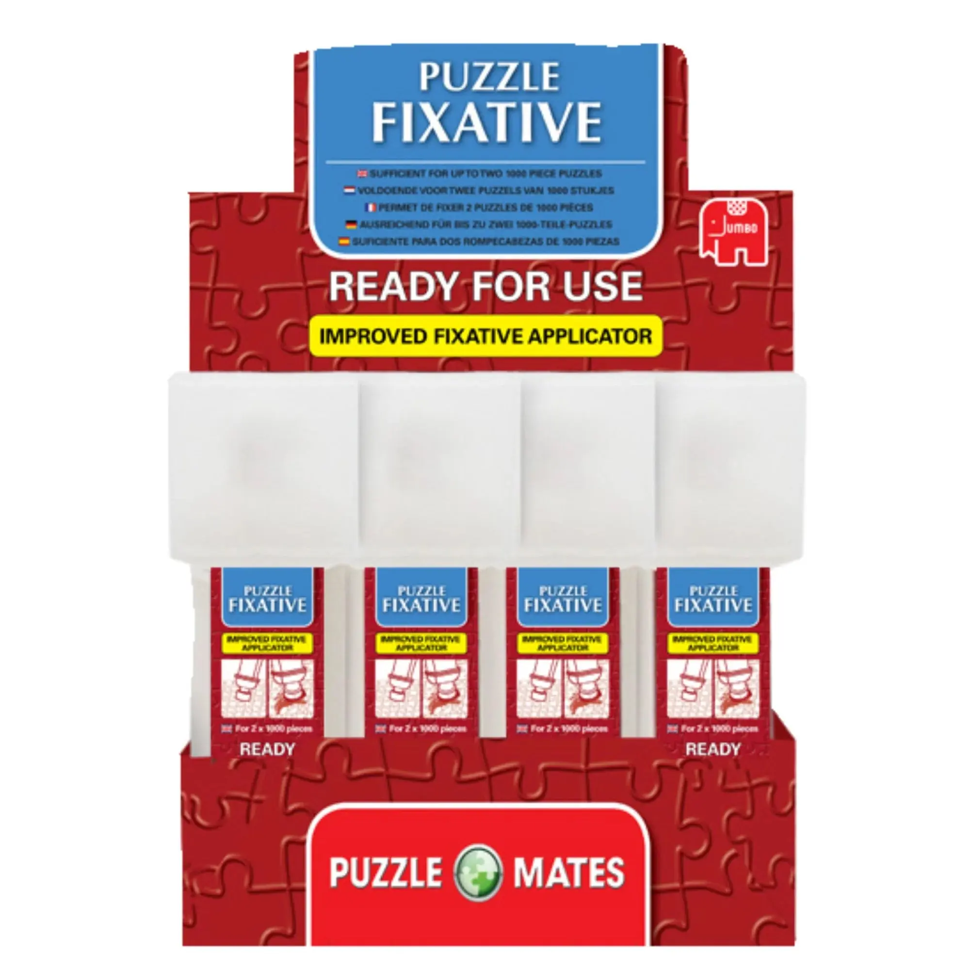 Puzzle Mates: Puzzle Fixative Display (Glue) - Toys & Games