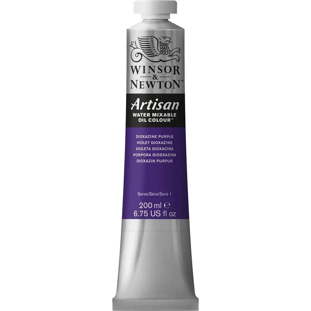 Winsor & Newton Artisan Series 1 WMOC 200ml Art Paint Tube Dioxazine Purple - Hobbies