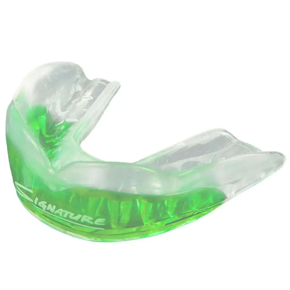 Signature Sports Premium Type 3 VIPA Mouthguard Teeth Shield Teen Green - Sports & Outdoor