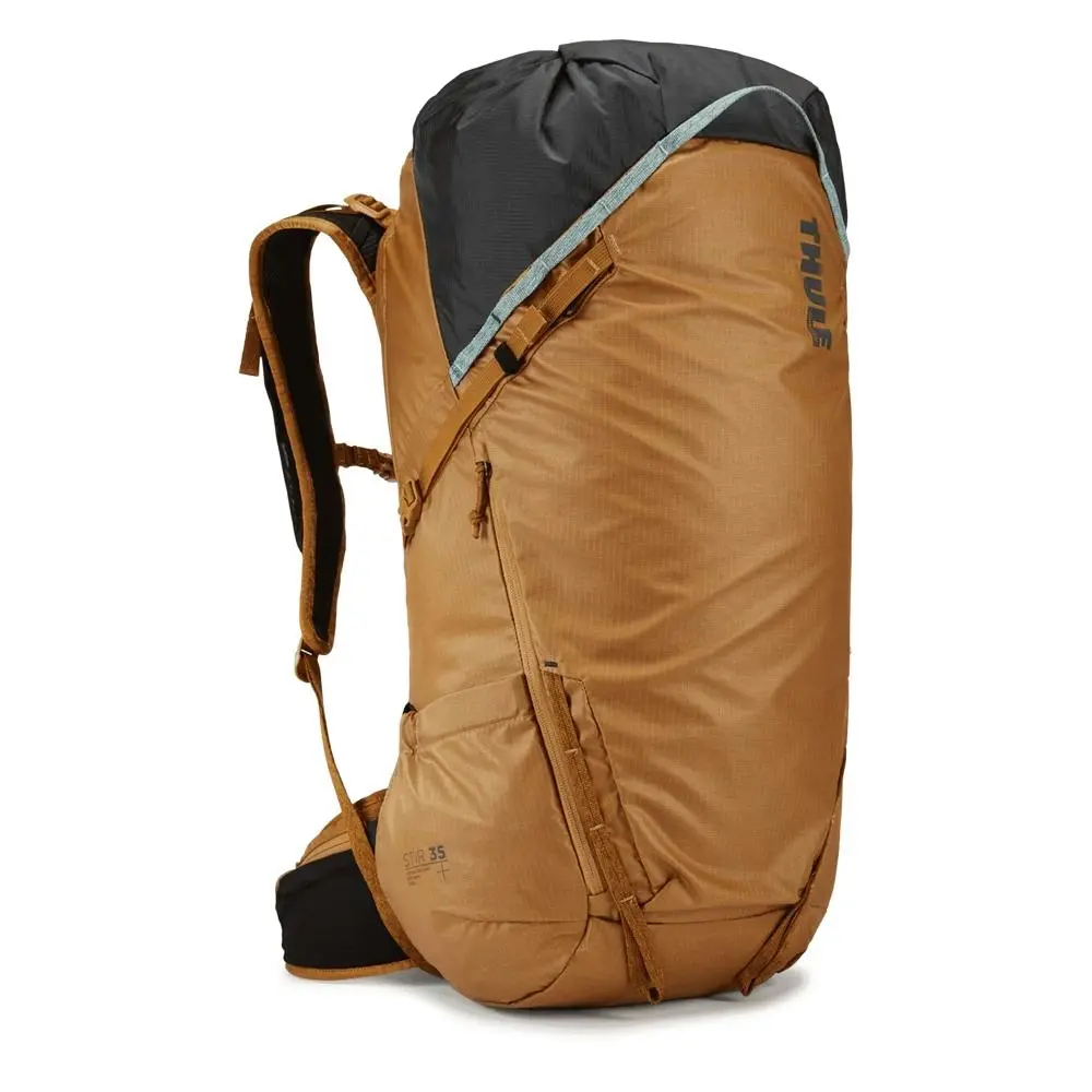 Thule Stir 35L Men's Weather Resistant Hiking Backpack Wood Thrush ORNG 31x62cm - Fashion