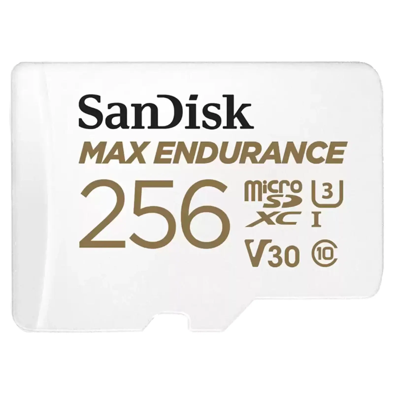 SanDisk Max Endurance 256GB UHS-I C1 Micro SDXC Memory Card with Adapter