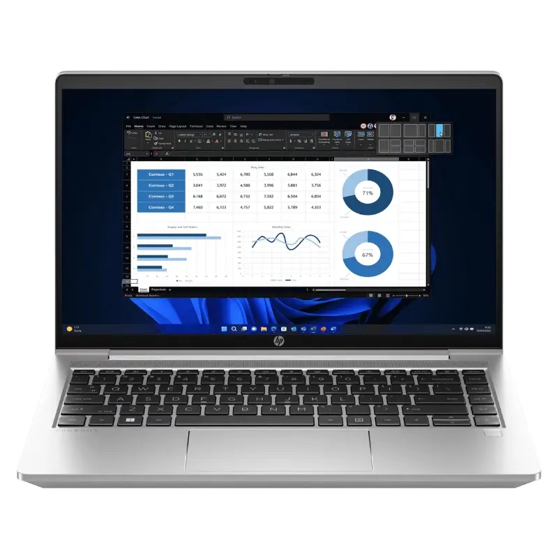 HP ProBook 445 G10 14" - AMD Ryzen 5-7530U/8GB RAM/256GB SSD/Intel Iris Xe Graphics/Windows 11 Pro - 86Q37PA