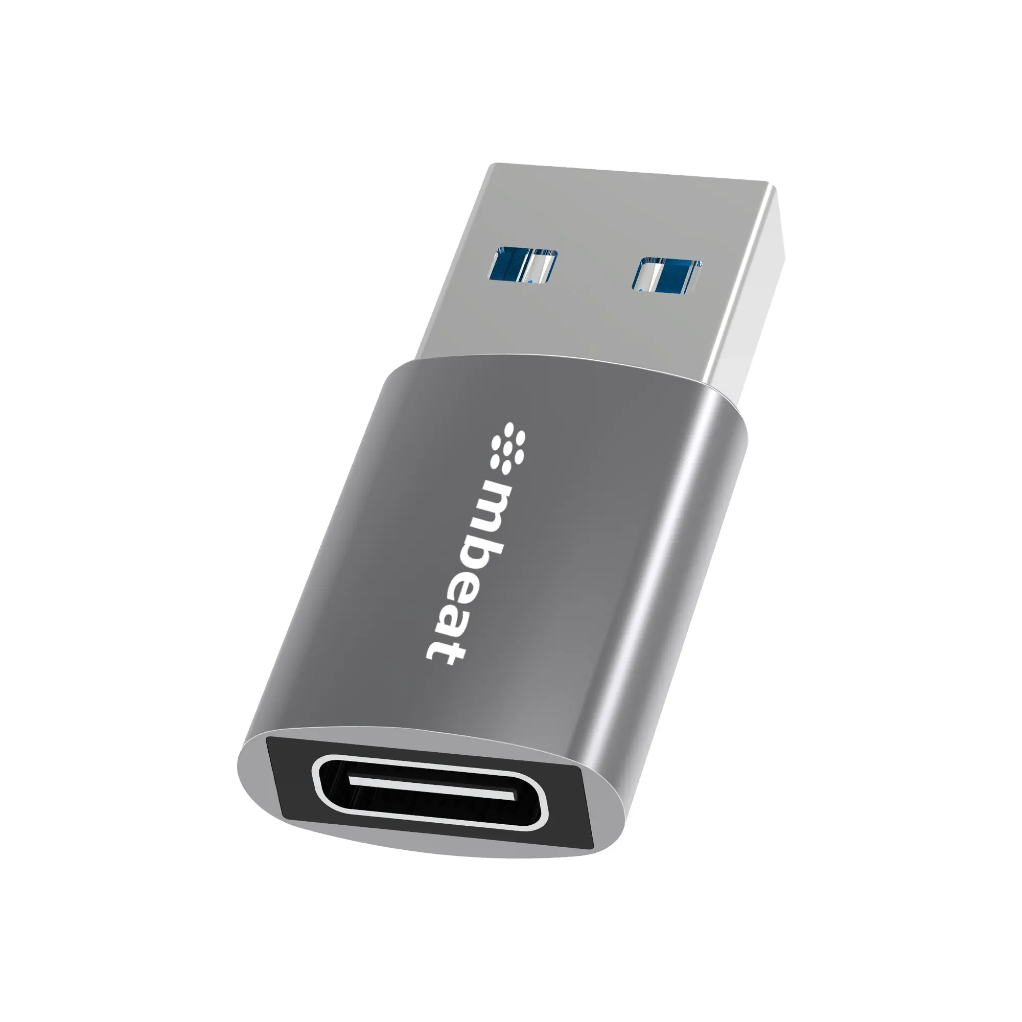 Mbeat Elite Usb 3.0 (male) To Usb-c (female) Adapter - Space Grey