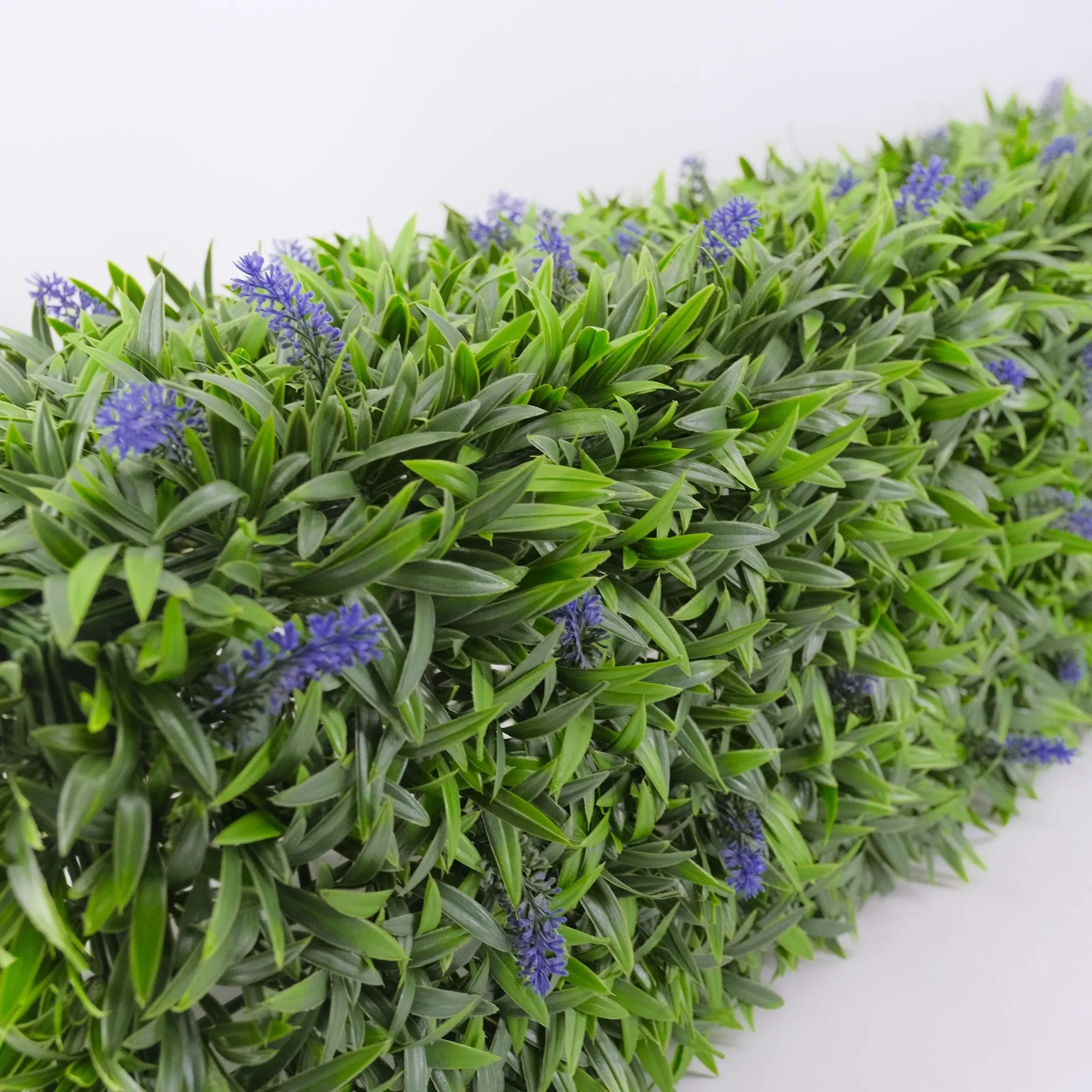 Artificial Freestanding Hedge (UV Treated) - Lavender 50x100x25cm