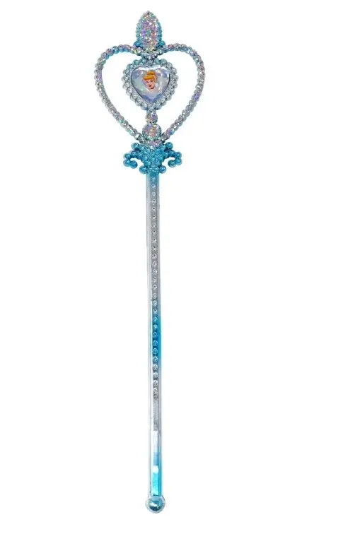 Disney Princess Cinderella Heart Gemstone & Glitter Wand - Toys & Games