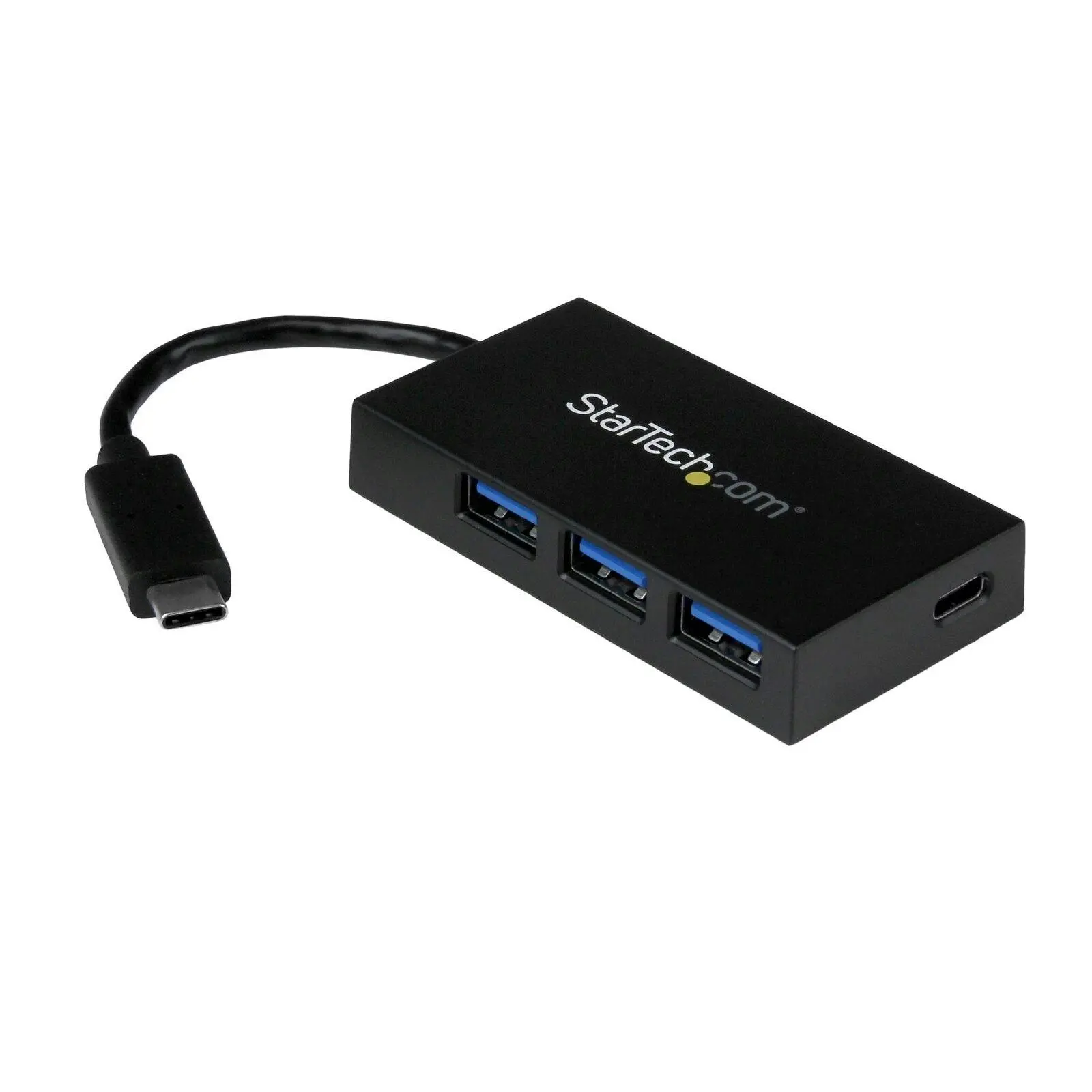 Star Tech 4 Port USB C Compact Hub Laptop Adapter w/ 1 USB C/3 USB A/3.0 5Gbps - Electronics