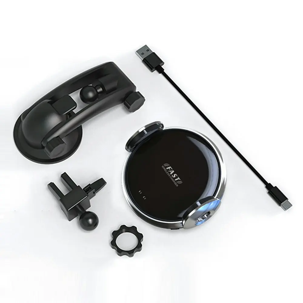 Intelligent infrared induction car wireless charging 15W fast charging - Electronics