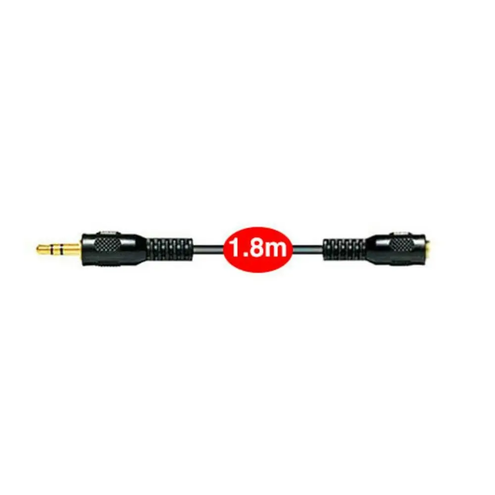 Sansai 1.8m Stereo AUX/Cable Audio 3.5mm Male to Female/Auxiliary Extension - Electronics