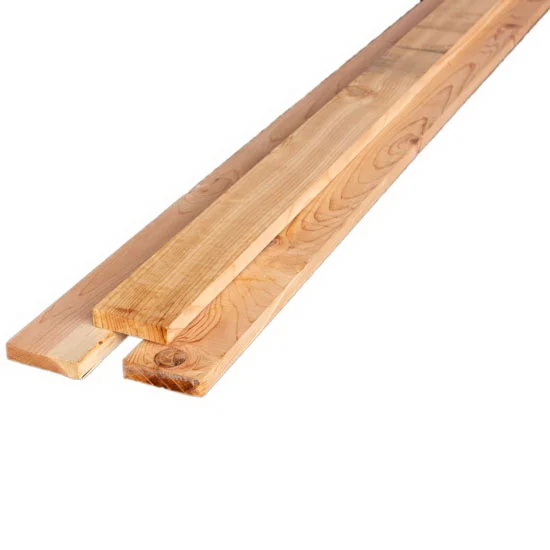 1 in x 4 in x 8 ft, Aromatic Red Cedar, No. 3 Appearance, Green, Surfaced on 2 Sides - Wood Products